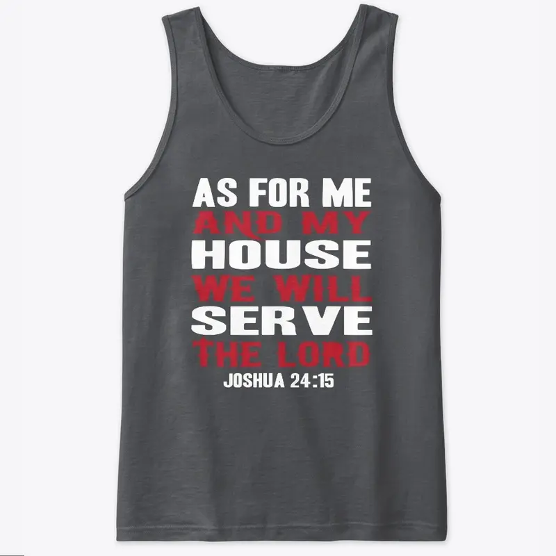 As for me and my house we will...