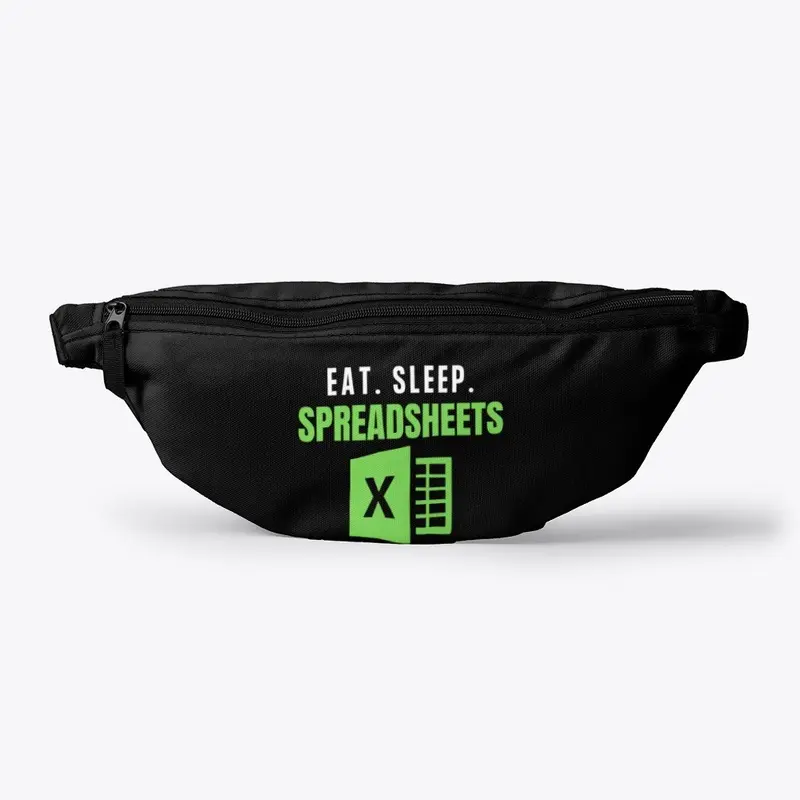 Eat sleep spreadsheets