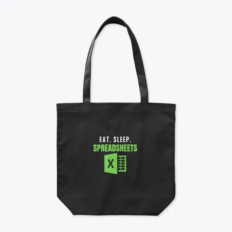 Eat sleep spreadsheets