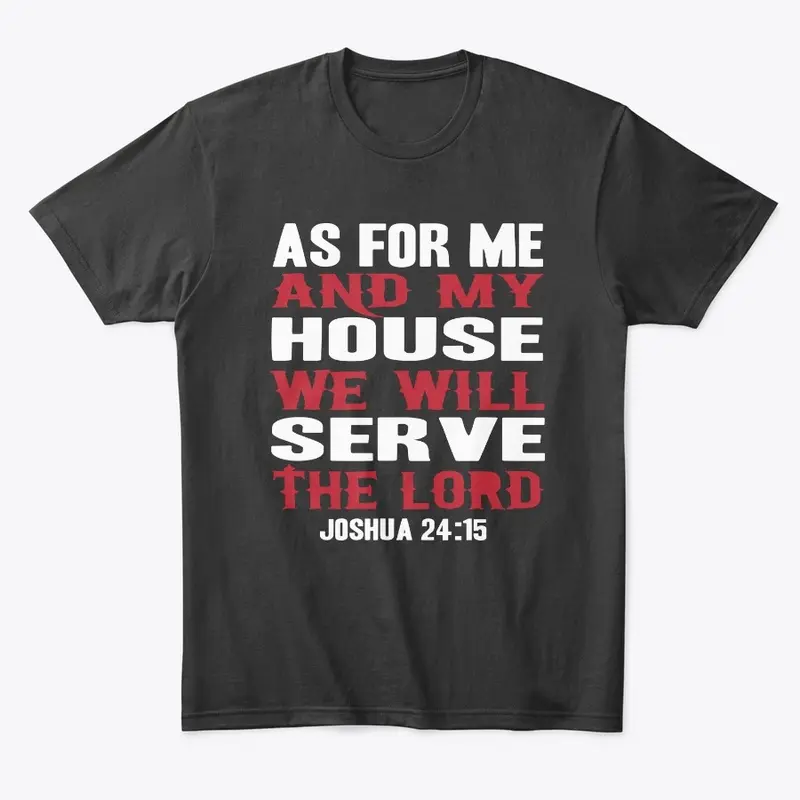 As for me and my house we will...